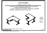 Preview for 1 page of Officeworks STILFORD S2RCDT18 WE Assembly Instructions Manual