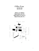 Officezone IDEAL 4810 (18-3/4'') Operating Instructions Manual preview