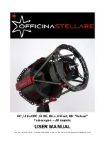 Officina Stellare UltraCRC User Manual preview