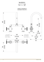 Preview for 4 page of Officine Gullo ACUTAOG01 L Instructions For Installation And Use Manual