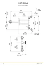 Preview for 4 page of Officine Gullo ACUTAOG06 Instructions For Installation And Care