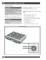 Preview for 20 page of Officine Gullo OGS366FC Instructions For Installation And Use Manual