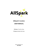 Preview for 1 page of Offroad Living AllSpark PS Series User Manual