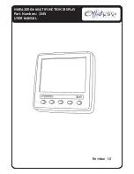 Предварительный просмотр 1 страницы Offshore 3345 NMEA2000 User Manual