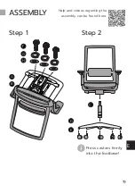 Предварительный просмотр 19 страницы ofinto Ergonomischer Stuhl Active User Manual