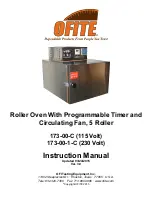 Предварительный просмотр 1 страницы OfiTE 173-00-1-C Instruction Manual