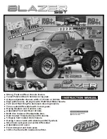 Preview for 1 page of Ofna Racing BLAZER SST Instruction Manual