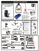 Preview for 4 page of Ofna Racing DM-ONE PRO TOURING X-SIZE NITRO SEDAN Instruction Manual