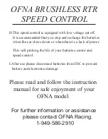 Preview for 12 page of Ofna Racing HYPER SSE Instruction Manual