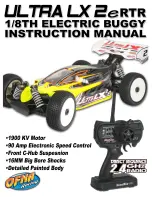 Ofna Racing Ultra LX 2e RTR Instruction Manual preview