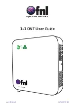 OFNL 1+1 ONT User Manual preview