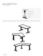 Предварительный просмотр 2 страницы Ofs Electric Height Adjustable Tables Assembly Instructions Manual