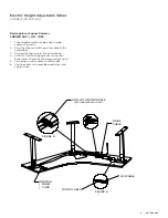 Предварительный просмотр 9 страницы Ofs Electric Height Adjustable Tables Assembly Instructions Manual