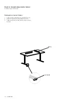 Предварительный просмотр 10 страницы Ofs Electric Height Adjustable Tables Assembly Instructions Manual