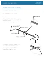 Preview for 4 page of Ofs ELEVEN COLLABORATIVE Assembly Instructions Manual