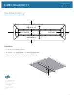 Preview for 9 page of Ofs ELEVEN COLLABORATIVE Assembly Instructions Manual