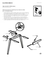 Preview for 4 page of Ofs ELEVEN WOOD Installation Instructions Manual