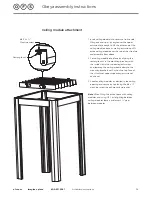 Предварительный просмотр 34 страницы Ofs Obeya Assembly Instructions Manual