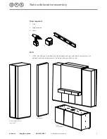 Preview for 3 page of Ofs Slate collaborative Assembly Instructions Manual