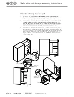 Предварительный просмотр 2 страницы Ofs Staks slide-out storage Assembly Instructions