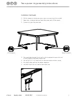 Preview for 4 page of Ofs Trace Assembly Instructions