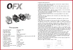 Preview for 2 page of OFX QFX BT-41 Operating Instructions