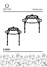 Предварительный просмотр 1 страницы OFYR CAGE 120 Manual