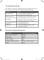 Preview for 10 page of Ogawa Carre TOUCH User Manual