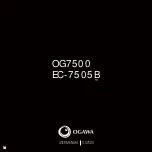 Ogawa EC-7505B User Manual preview