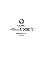Ogawa Mobile Seat Cozmic User Manual preview