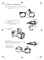 Предварительный просмотр 10 страницы Ogawa MODA sofa User Manual