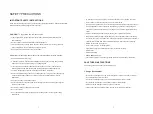 Preview for 3 page of Ogawa OG5020 User Manual