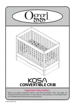 Oggi KOSA Instructions Manual preview