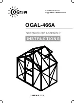 oGrow OGAL-466A Assembly Instructions Manual preview