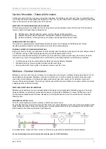 Предварительный просмотр 4 страницы OGS Mini Merlin TFT CH4CO v2 Installation, Operation & Maintenance Manual