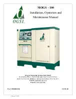 OGSI MOGS - 100 Installation, Operation And Maintenance Manual предпросмотр