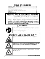 Предварительный просмотр 2 страницы Ogura HBC-16R Instruction Manual