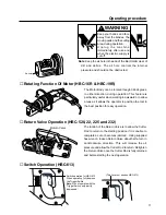 Предварительный просмотр 11 страницы Ogura HBC-16R Instruction Manual