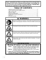 Предварительный просмотр 2 страницы Ogura HCC-16DF Instruction Manual