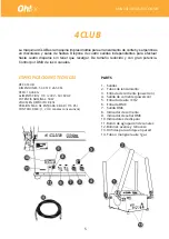 Предварительный просмотр 5 страницы Oh!FX 4CLUB Instruction Manual