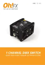 Предварительный просмотр 1 страницы Oh!FX TC-103 Quick User Manual