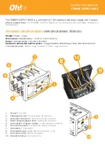 Preview for 2 page of Oh!FX TC-110 Quick User Manual