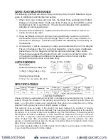 Предварительный просмотр 3 страницы OHAUS 1119-D0 Instruction Manual