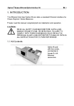 Preview for 3 page of OHAUS 83021082 Installation Instructions Manual