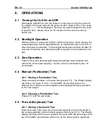 Preview for 12 page of OHAUS A32P15 Instructions Manual