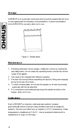 Preview for 12 page of OHAUS ACROSS PRO AO-2 Manual