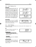 Preview for 18 page of OHAUS AV2101 Instruction Manual