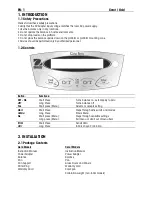 Preview for 2 page of OHAUS Carat PAJ1003 Instruction Manual