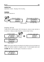 Предварительный просмотр 20 страницы OHAUS Carat Instruction Manual