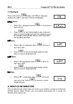 Предварительный просмотр 6 страницы OHAUS Compass CX Series Instruction Manual